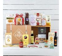 Re Regalo, Cesto Regalo Gastronomico, Confezione di Natale con Panettone, Pasta, Riso, Dolci e Prodotti Italiani (Delizie di Natale)