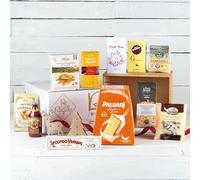 Re Regalo, Cesto Regalo Gastronomico, Confezione di Natale con Panettone, Pasta, Riso, Dolci e Prodotti Italiani (Natale Pandoro)