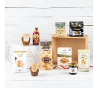 Re Regalo, Cesto Regalo Gastronomico Italia in Tavola, Confezione con Pasta, Riso, Dolci, Salse e Specialità Regionali, Prodotti Italiani, Specialità Made in Italy