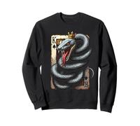 Re Serpente Poker Texas Holdem Carte Felpa