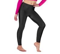 Re Tech UK Leggings Fino alla caviglila Elasticizzati - colorazioni Fluo - Ragazza/Bambina - 9-10 Anni - Nero