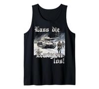 Re Tiger Carro Armato Soldato T corazzato Esercito Canotta