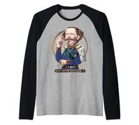 Re Vittorio Emanuele II, Re di Sardegna, Italia Maglia con Maniche Raglan