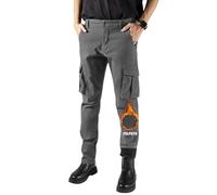 RE&X JEANS COUTURE Pantaloni Cargo Uomo da Lavoro Moto Invernali Impermeabili