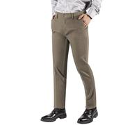 RE&X Pantaloni Uomo A Vostro Agio Cotone Lavoro Slim Chino Tasche Americano Pantaloni Uomo Eleganti