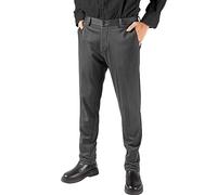 RE&X Pantaloni Uomo Eleganti Pantaloni Lavoro Slim Fit Premium Offerta per Appuntamenti Occasioni Formali