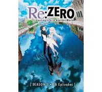 Re:Zero Kara Hajimeru Isekai Stagione 3 (1-16) Anime DVD [Inglese Dub]