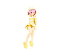 Re:zero Noodle Stopper Pvc Statua Ram Room Wear Yellow Color Ver. 14 Cm Furyu