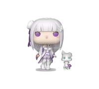 Re:zero Pop!&buddy Animation Vinile Figures Emilia W/puck 9 Cm Funko