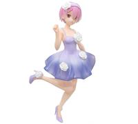 Re:Zero Trio-Try-iT Bunnies Statua Ram Flower Dress 21 cm FURYU