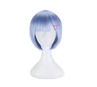 Re zero Ram Rem Parrucche Copricapo Re: La vita in un mondo diverso da Zero Costumi Cosplay Blu Costumi da bagno rosa Taglia unica blu STILE 1
