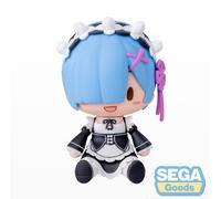Re:zero Starting Life In Another World Fuwa Petit Chibi Figura Rem 8 Cm Sega