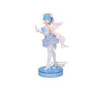 Re:zero Starting Life In Another World Rem Clear & Dressy Figura 22cm Banpresto