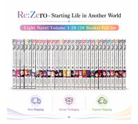 Re:Zero - Starting Life in Another World Romanzo Luce Vol. 1-26 Set Completo
