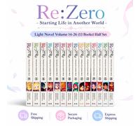 Re:Zero - Starting Life in Another World Romanzo Luce Vol. 1-26 Set Completo