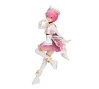 Re:zero Starting Life In Another World Stage Costume Ram Figura 22cm Banpresto