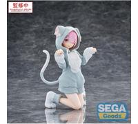 Re:zero Starting Life In Another World Yumemirize Pvc Statua Ram Mofumofu Pack 1