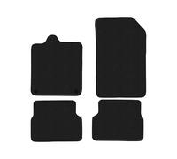 RE07-1 Set Tappetini Velluto Premium Opaco Nero per Renault Laguna III 2007-2015