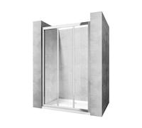 Rea Alex porta doccia 120 cm scorrevole cromo lucida/vetro trasparente REA-K0921