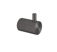 Rea - Appendiabiti da bagno in titanio solo 64104 - 5,2 x 3 x 4,5 cm