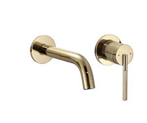 Rea Argon rubinetto per lavabo da incasso oro REA-B7809