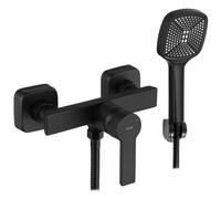 Rea Argus rubinetto per doccia a parete nero REA-B6406