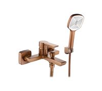 Rea Argus rubinetto per vasca e doccia a parete rame REA-B3007