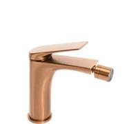Rea - Avalon Rubinetto Bidet Rame Spazzolato, Rubinetto Bidet In Ottone 15,5x4,2x16cm