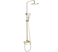 Rea Avalon set per vasca e doccia a parete con soffione oro REA-P8812
