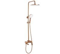 Rea Avalon set per vasca e doccia a parete con soffione rame REA-P2418