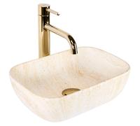 Rea Belinda Mini lavabo 36x25 cm da appoggio opaca REA-U4700