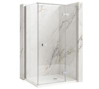 Rea Cabina Doccia Atlas 120x100cm (porta x parete) Destra Cromo