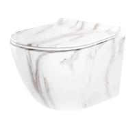 Rea Carter vaso wc sospeso con scarico a vortice lucida REA-C6390