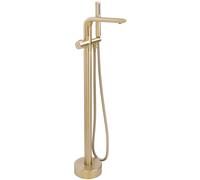 Rea Clark rubinetto per vasca e doccia a terra oro REA-B5303