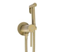 Rea Clif rubinetto per bidet con set doccia a parete oro REA-B5844