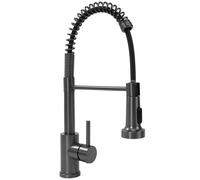 Rea Colin rubinetto da cucina verticale grafite/grigio REA-B0416