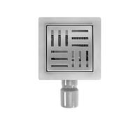 Rea Cross scarico a punto 12 cm acciaio REA-G6200