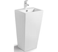 Rea Daria lavabo 44x38 cm rettangolare freestanding bianco REA-U9900