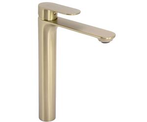 Rea Drop rubinetto per lavabo verticale oro REA-B4637