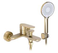 Rea Drop rubinetto per vasca e doccia a parete oro REA-B6399