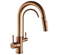Rea Eco Fresh rubinetto da cucina con filtro verticale rame REA-B7436