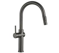 Rea Fresh rubinetto da cucina verticale grafite/grigio REA-B7202