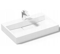 Rea Goya lavabo 50x37 cm rettangolare da appoggio bianco REA-U8900