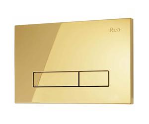 Rea HD placca di comando per WC oro REA-E9560