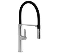 Rea Lago rubinetto da cucina verticale nichel REA-B9334