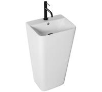Rea Aris lavabo 44x37.5 cm rettangolare freestanding bianco REA-U5637