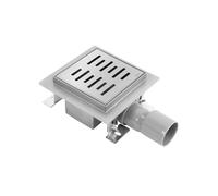 Rea Line scarico a punto 15 cm acciaio REA-G6205