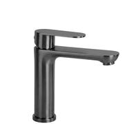 Rea Logan rubinetto per lavabo verticale grafite REA-B6694