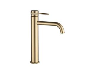 Rea Lungo Grip rubinetto per lavabo verticale oro REA-B6896