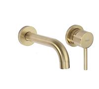 Rea Lungo L. rubinetto per lavabo da incasso oro REA-B8652